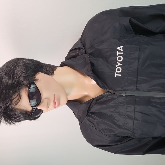 TOYOTA Windbreaker w/ removable hood by Port Authority Size S - Picture 1 of 17